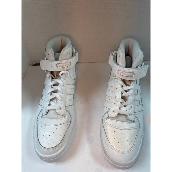 Adidas Originals Forum Mid Men\'s White Sneaker Size 11.5 NWOB main image 2
